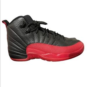 Black/Varsity Red Air Jordan 12